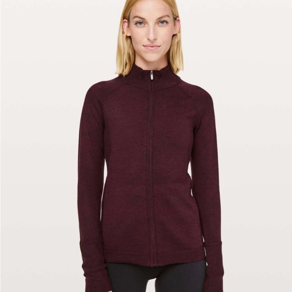 Lululemon Time To Thrive Jacket
Heathered Dark Adobe (logo and tag missing)